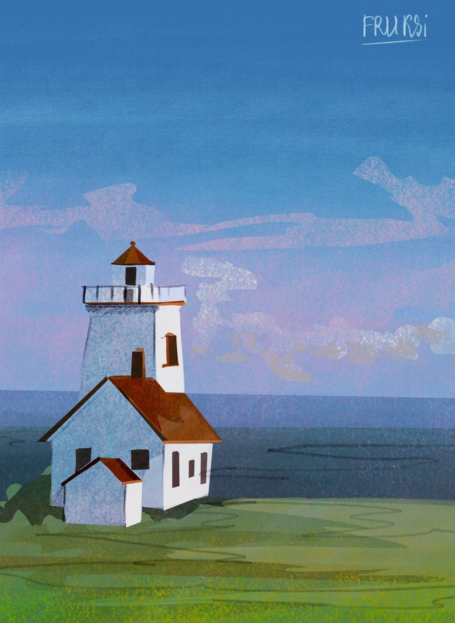 Маяк у моря